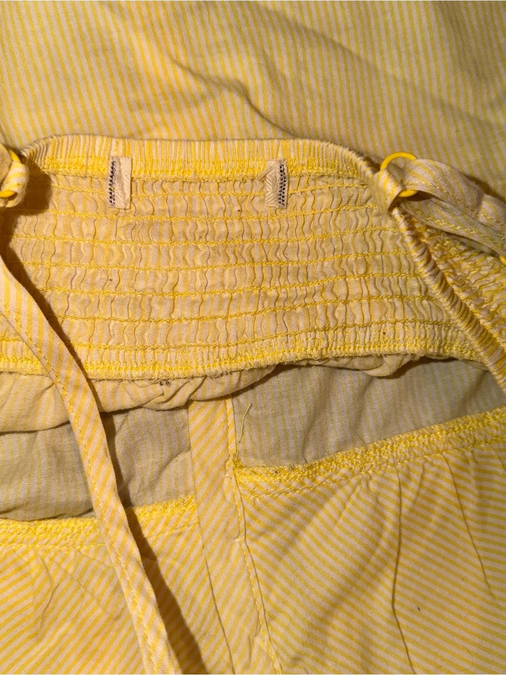 Yellow Ruffle-Trim Cami Top - Picture 8 of 10